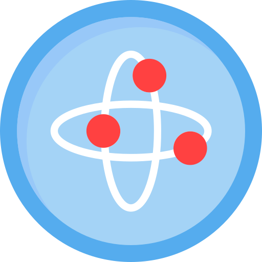 atómico Generic Flat icono