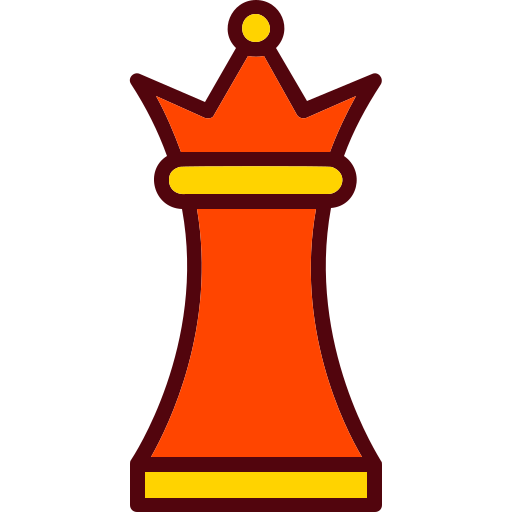 piezas de ajedrez Generic Outline Color icono