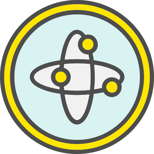 atomowy Generic Outline Color ikona