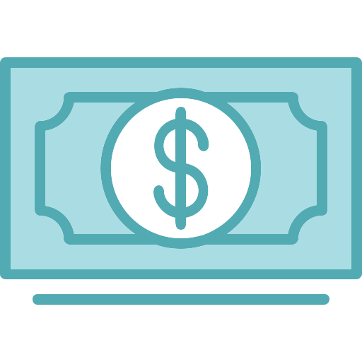 dinero Generic Blue icono