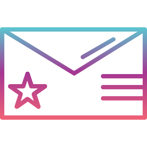 Envelope Generic Gradient icon