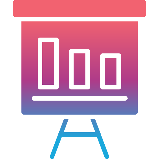 presentatie Generic Flat Gradient icoon