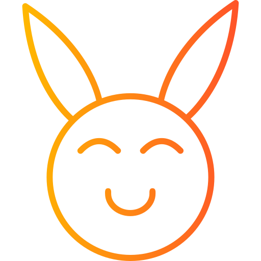 Bunny Generic Gradient icon