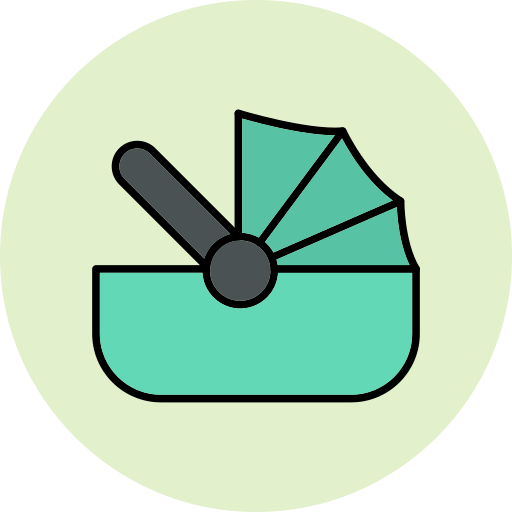autostoel Generic Outline Color icoon