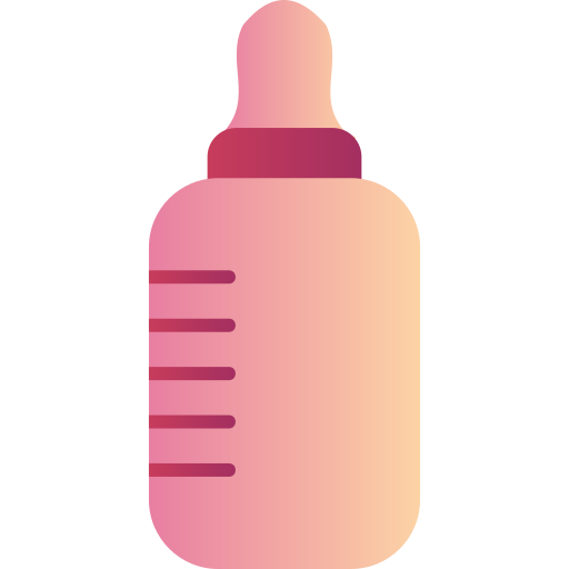 butelka dla dziecka Generic Flat Gradient ikona