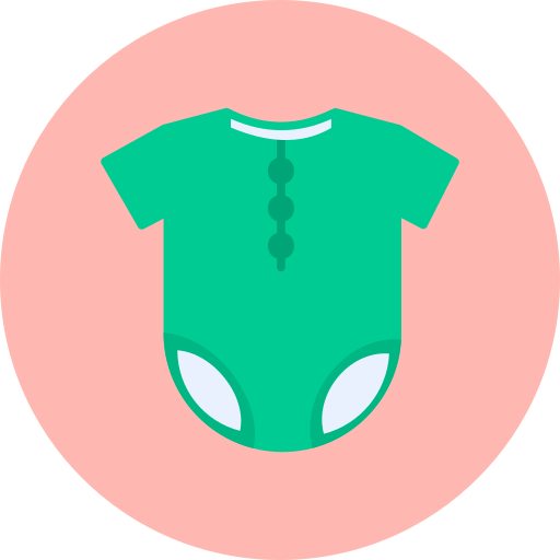 baby-outfit Generic Flat icoon