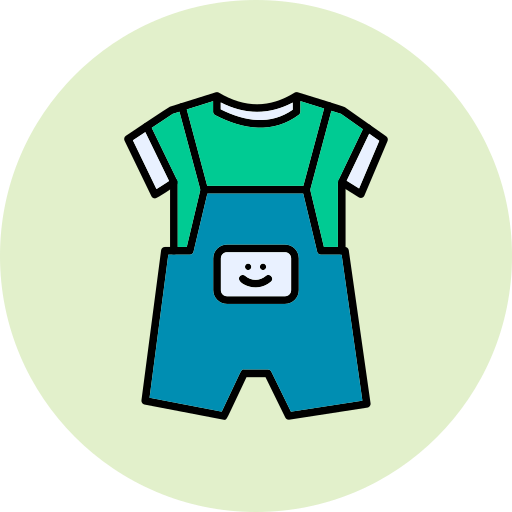 spodnie robocze Generic Outline Color ikona