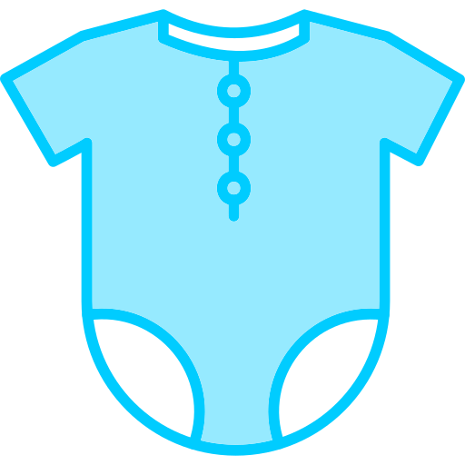 tenue bébé Generic Blue Icône