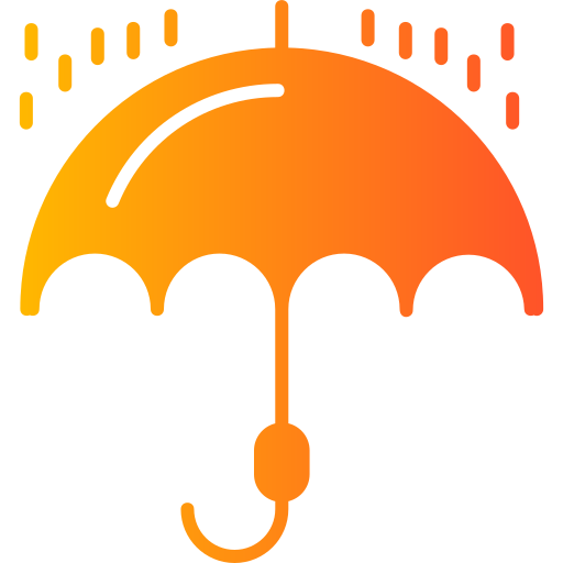 parasol Generic Flat Gradient ikona