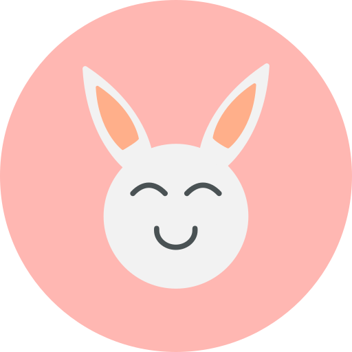 Bunny Generic Flat icon