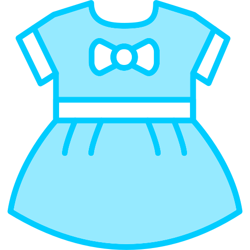 vestito da bambino Generic Blue icona