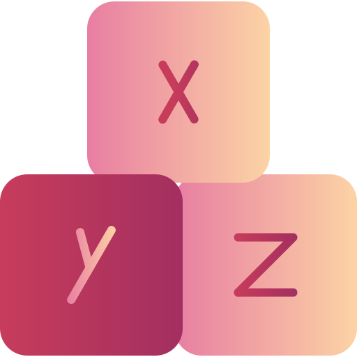 alfabet Generic Flat Gradient ikona