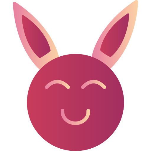 Bunny Generic Flat Gradient icon