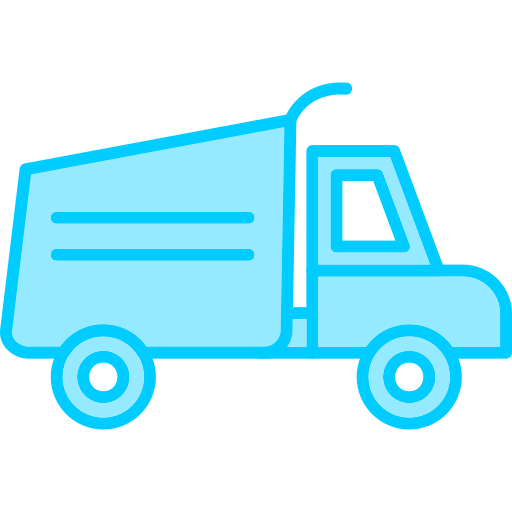 camión de juguete Generic Blue icono