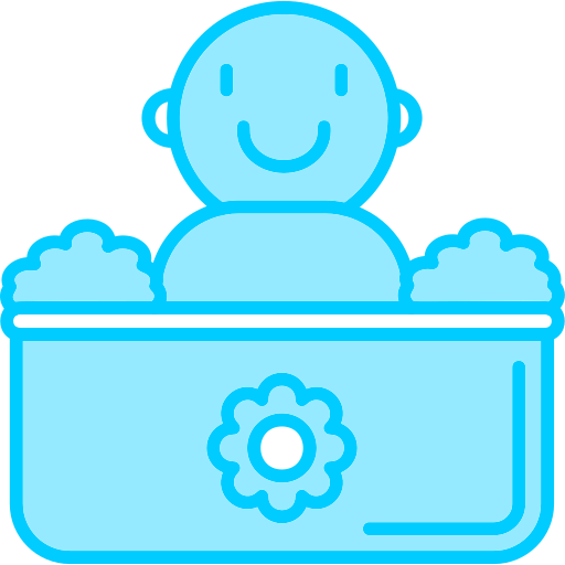Детская ванночка Generic Blue иконка