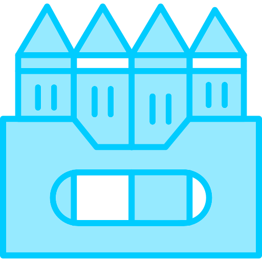 wachsmalstift Generic Blue icon