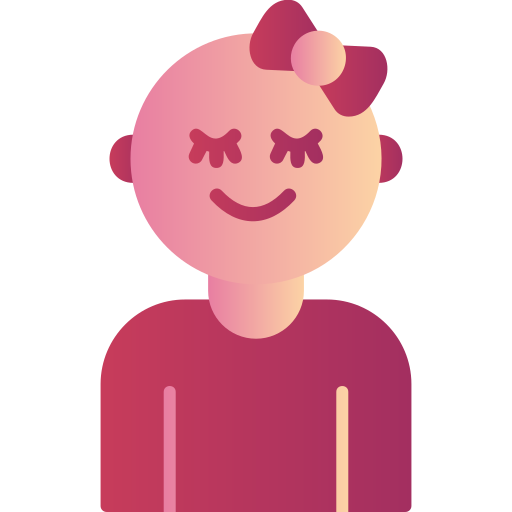 Baby girl Generic Flat Gradient icon