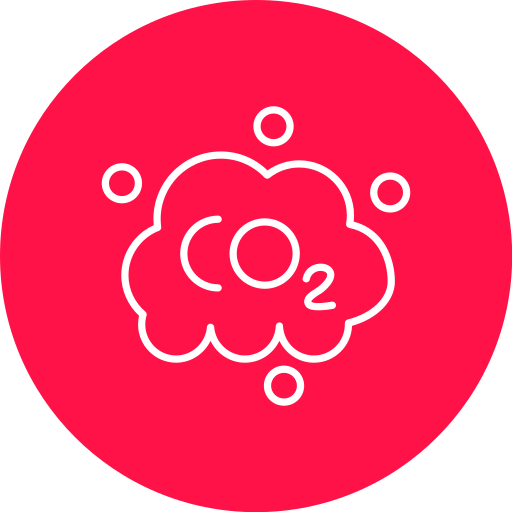 이산화탄소 Generic Flat icon