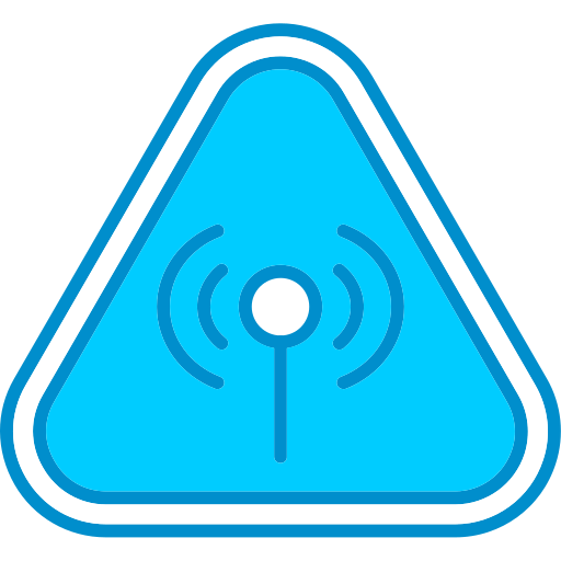 radiazioni non ionizzanti Generic Blue icona