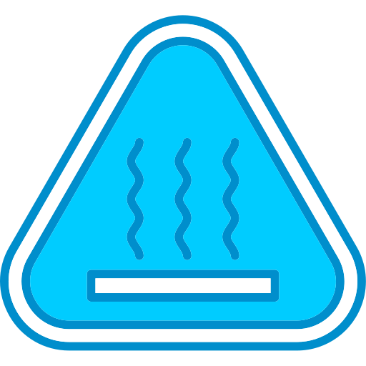 뜨거운 표면 Generic Blue icon