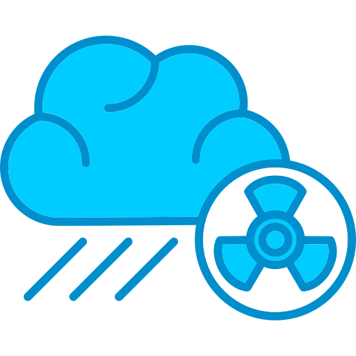 Acid rain Generic Blue icon