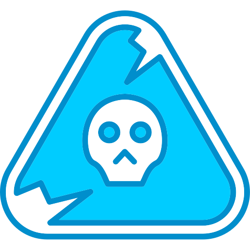 Опасность Generic Blue иконка