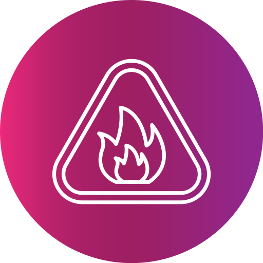 ogień Generic Flat Gradient ikona