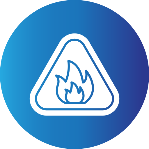ogień Generic Blue ikona