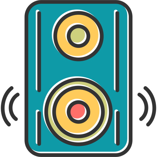 Speaker Generic Color Omission icon