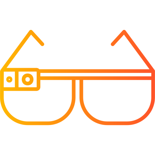 occhiali intelligenti Generic Gradient icona