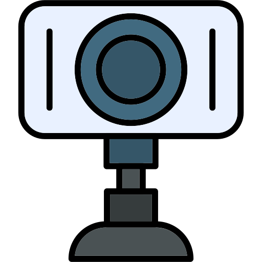Webcamera Generic Outline Color icon