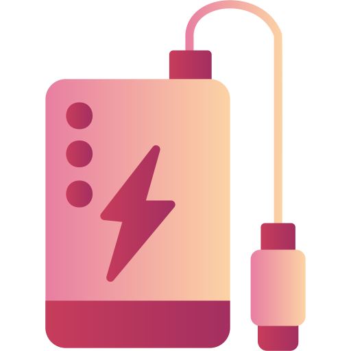 Power bank Generic Flat Gradient icon