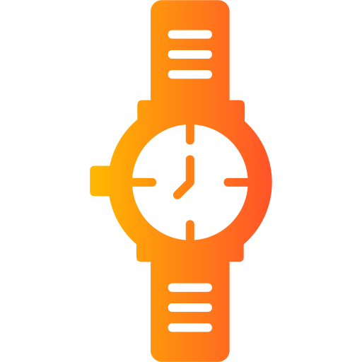 horloge Generic Flat Gradient icoon
