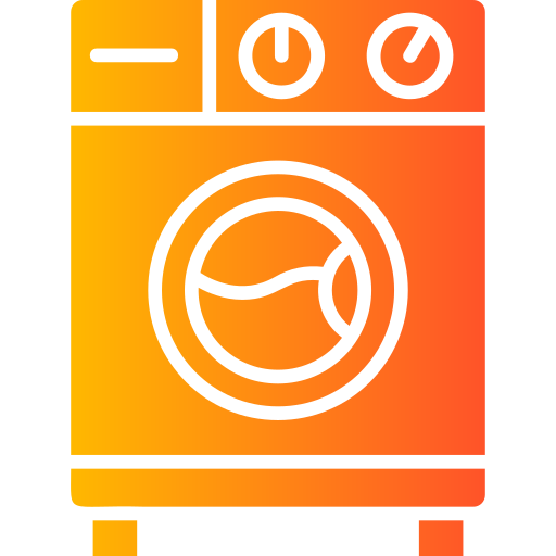 wasmachine Generic Flat Gradient icoon