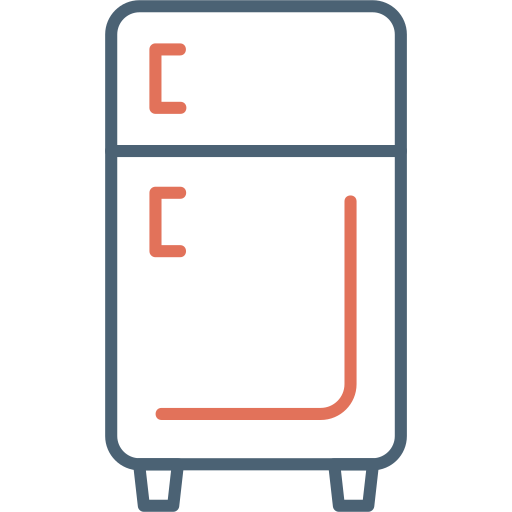 kühlschrank Generic Outline Color icon