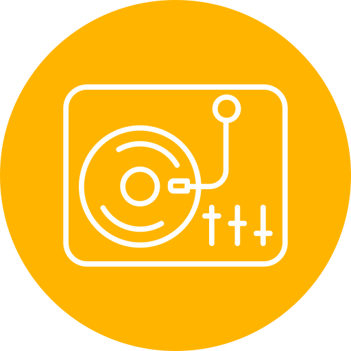 Turntable Generic Flat icon