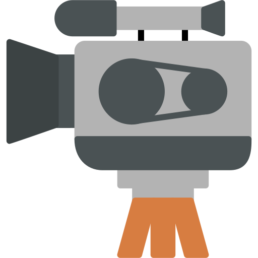 kamera wideo Generic Flat ikona