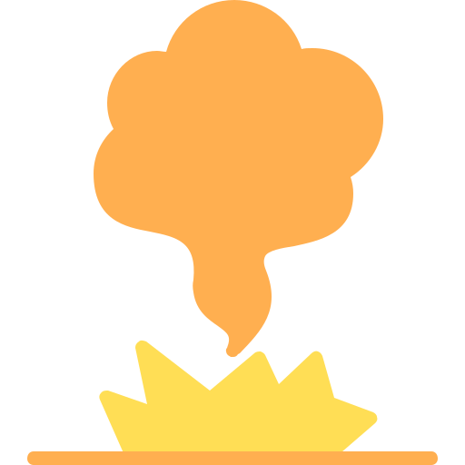 explosion Generic Flat icon