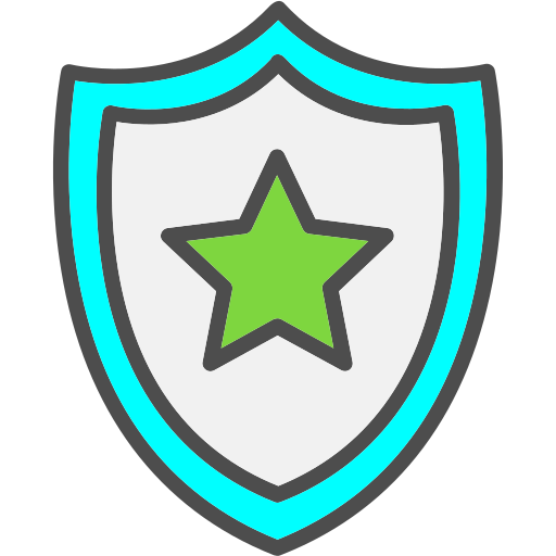 Badge Generic Outline Color icon