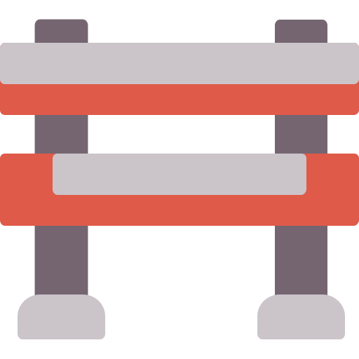 barrière Generic Flat icoon