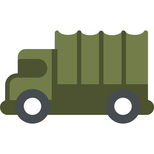 Military truck Generic Flat icon
