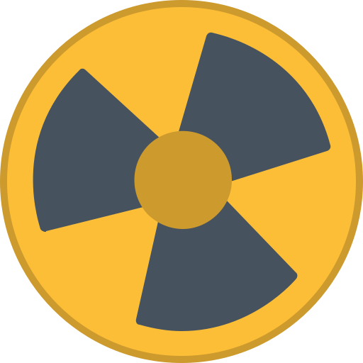 radioaktywny Generic Flat ikona
