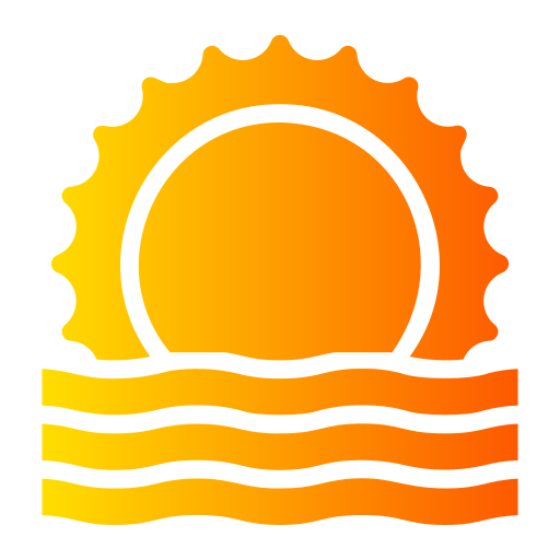 Sunset Generic Flat Gradient icon