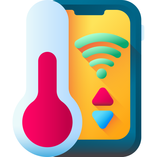 温度管理 3D Color icon