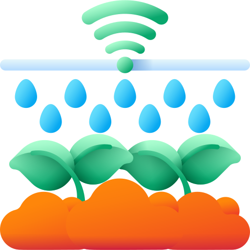 Watering 3D Color icon