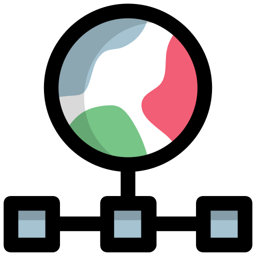internetten Generic Outline Color icoon