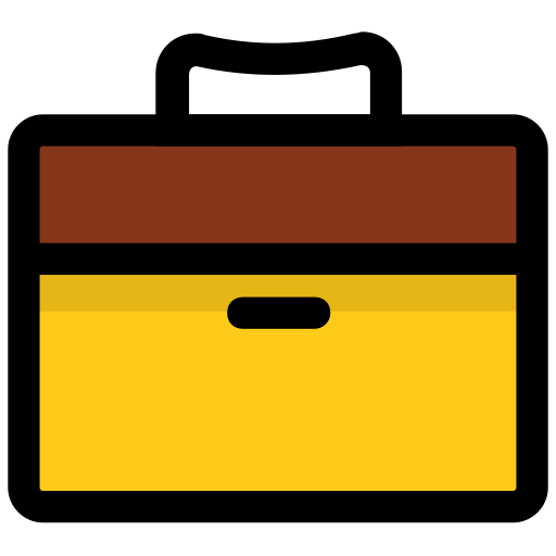 서류 가방 Generic Outline Color icon