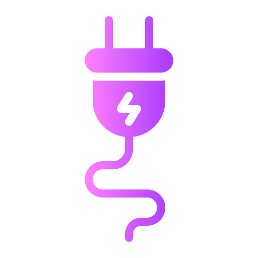 Electric plug Generic Flat Gradient icon