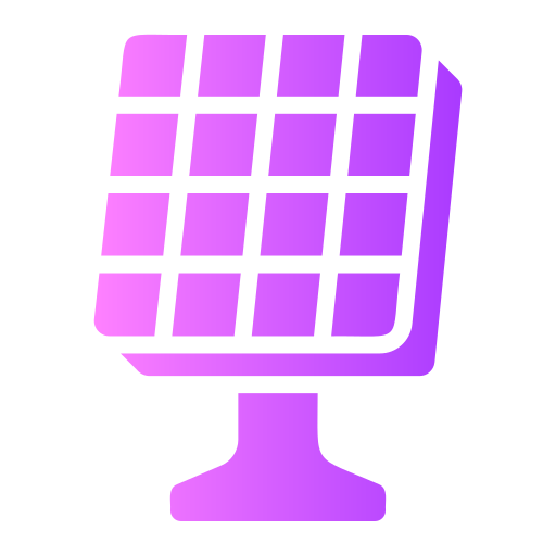 ソーラーパネル Generic Flat Gradient icon