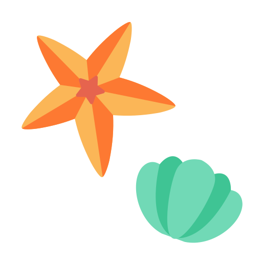 морская звезда Generic Flat иконка